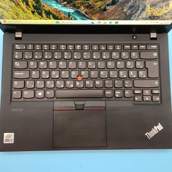 Prémium Lenovo ThinkPad T14 i5-10210U/16DDR4/256SSD/FHD/14" Laptop