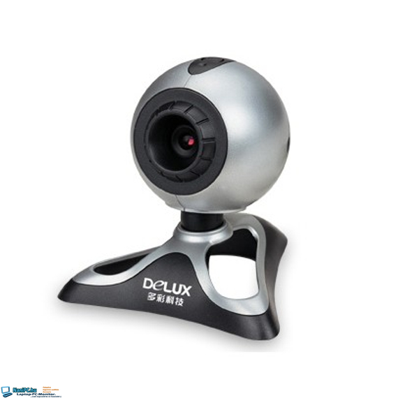 Delux DLV-B01 PC  webkamera 640 x 480 ezüst-fekete