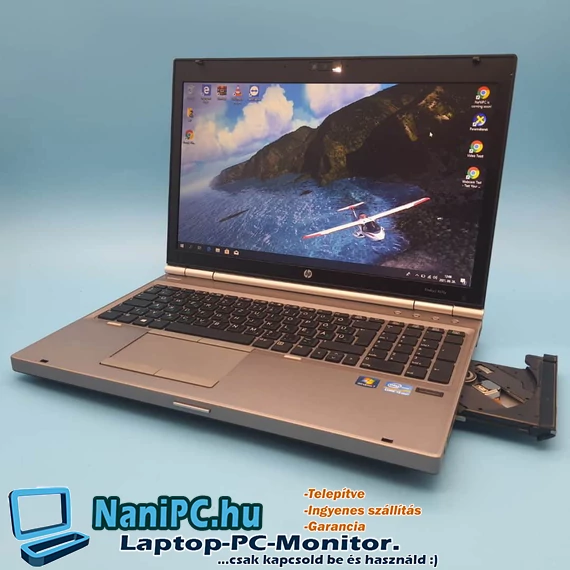 A Strapabíró Platina HP EliteBook 8570p i7-3520M/8/240SSD/15,6