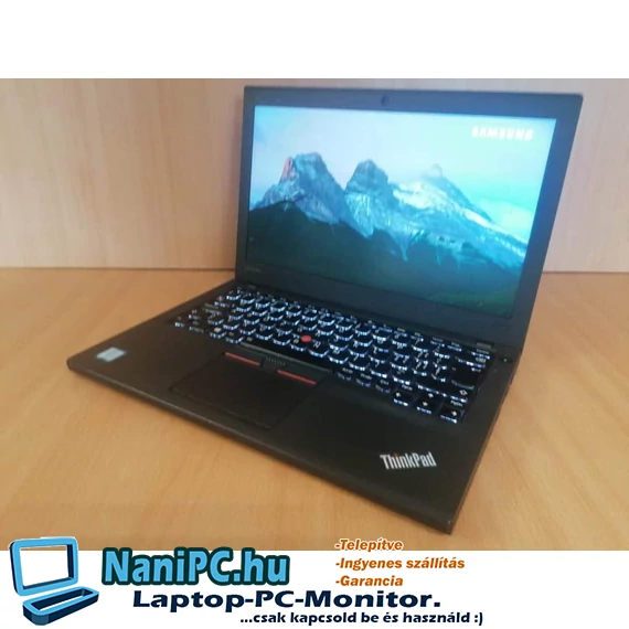 Mobilitás csúcsa Lenovo x260 i5-6300u/8GB RAM/256SSD/HD520/12,5” Laptop |  NaniPC