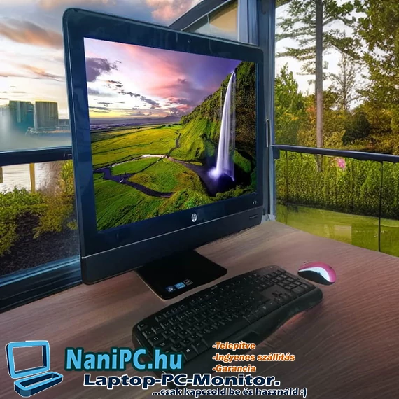Minden egyben HP Compaq 8200 Elite I5-2500S/8/250SSD/23