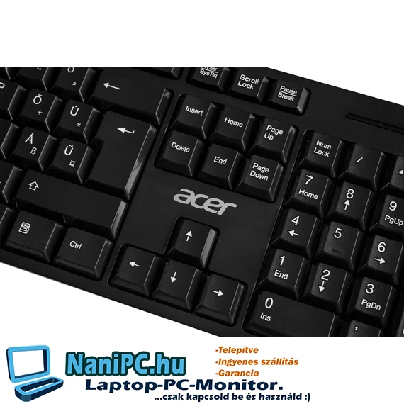 Magyar Acer Billentyűzet + optikai egér vezetékes AKW900 + AMW920