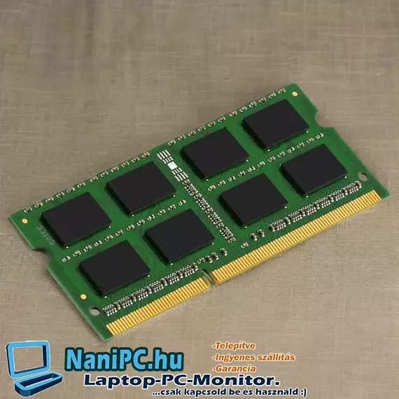 X+8GB RAM-al bővíteni (LAPTOP-8GB-DDR3)