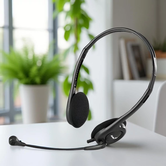 Genius HS-200C mikrofonos fejhallgató