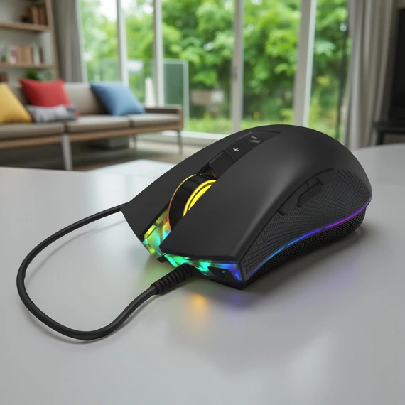 HAMA URAGE Reaper 400 gaming egér fekete 10000 DPI RGB világítás 