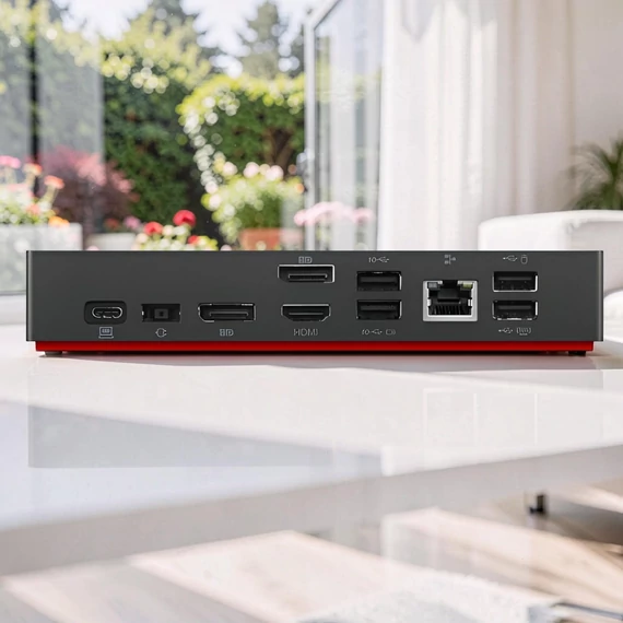 Lenovo ThinkPad Universal USB-C Dock 40AY0090EU dokkoló állomás több porttal