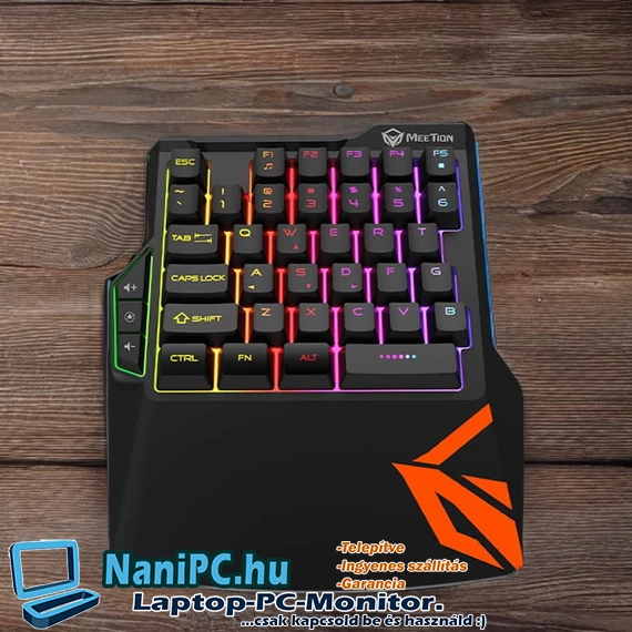 MEETION egykezes Gaming billentyűzet MT-KB015 (Balkezes)
