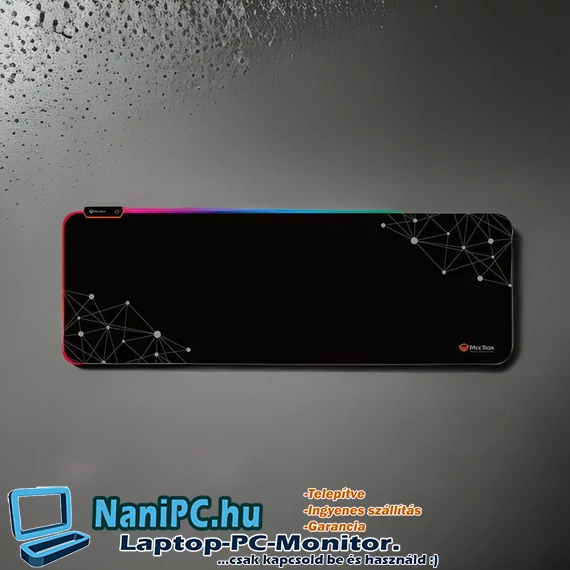 Meetion MT-PD121 RGB XL gamer egérpad
