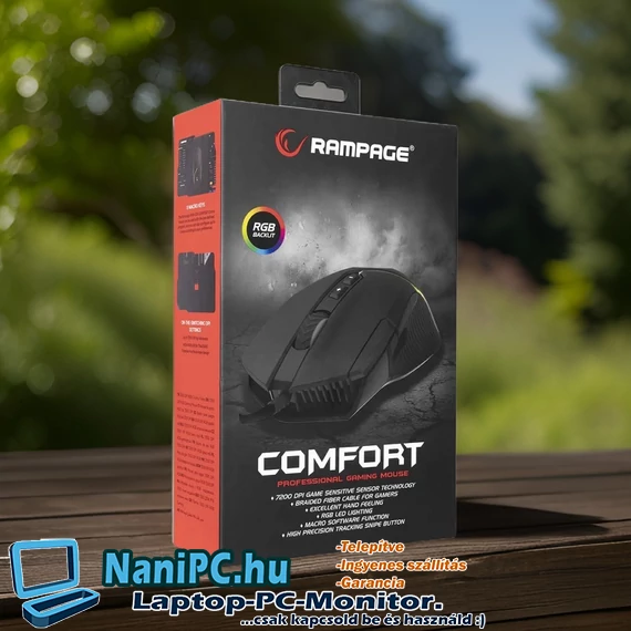 Rampage SMX-G39 Comfort gamer egér