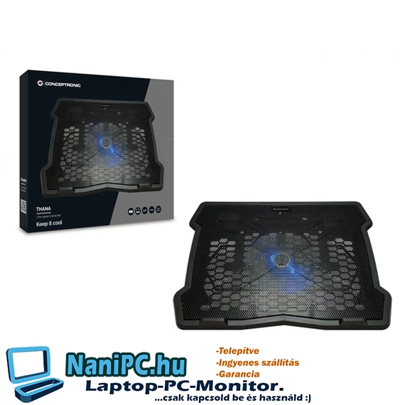 Conceptronic Notebook Hűtőpad 15,6