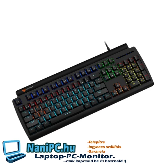 Meetion MK600MX Mechanikus Gamer Billentyűzet - Magyar kiosztás