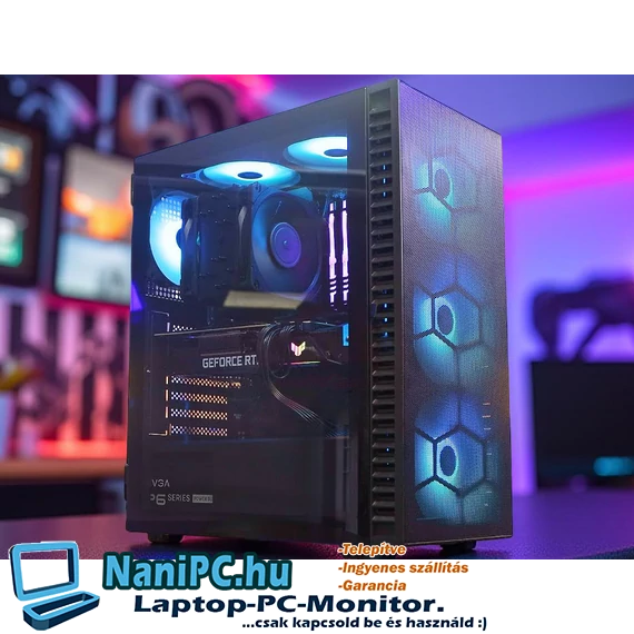 Ultimate Silver+ i5-12400F/16DDR5/2TB/4060 8GB Gamer PC