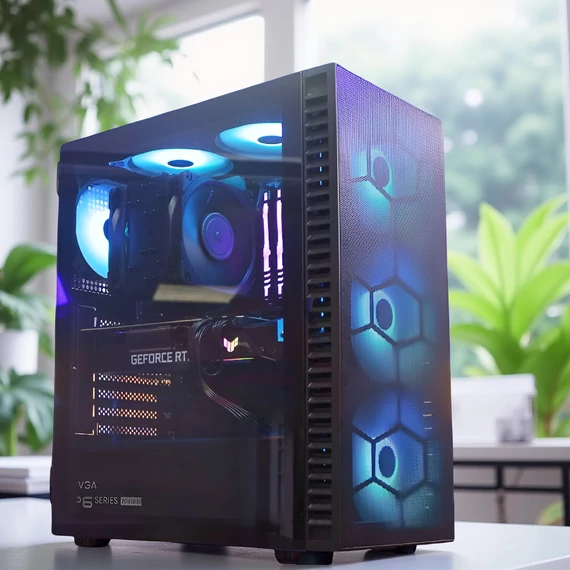 Ultimate Silver i5-12400F/16DDR4/1TB/5060 8GB Gamer PC