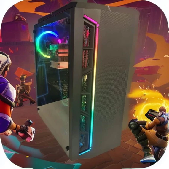 Készen Áll a Játékra Inspire K7 Erőmű Gamer PC i5-11400F/16DDR4/500NVME/Intel ARC 380 6GB VGA