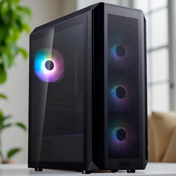 ADATA XPG Valor Air Plus számítógép AMD Ryzen 5 8500G APU processzorral és Radeon 740M integrált videókártyával