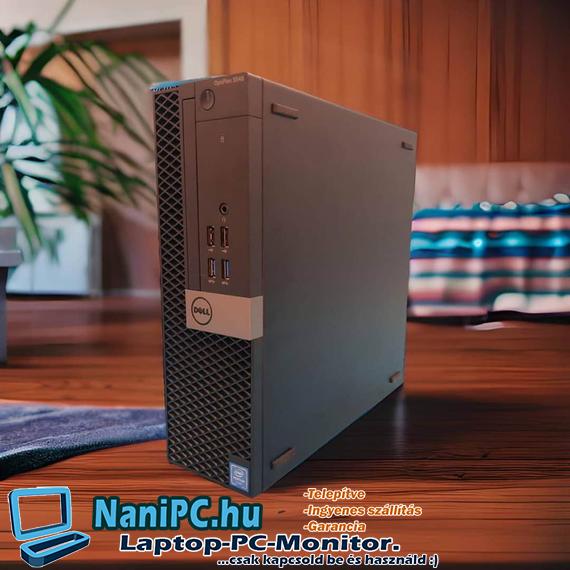 Kicsi a Dell de Erős :) Optiplex 3040 Intel G4400 6gen/8/128SSD Számítógép garanciával Ingyen házhoz