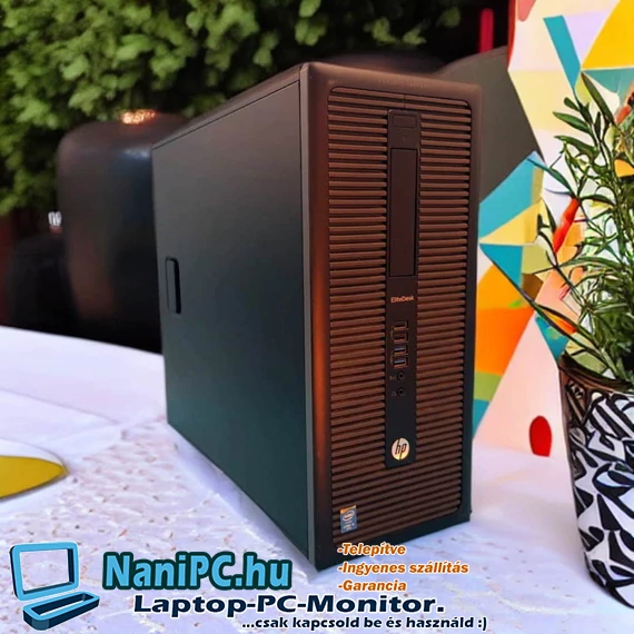 A megbízható HP EliteDesk 800 G1 TOWER PC i5-4690/8/128SSD