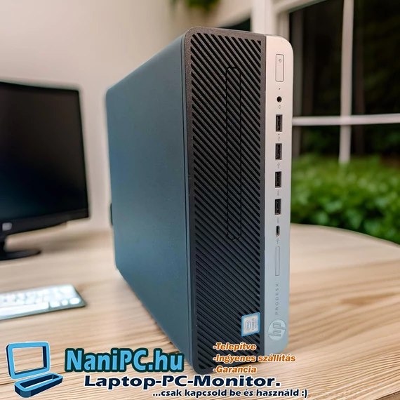 HP ProDesk 600 G5 SFF i5 Kompakt PC GT730 grafikus kártyával