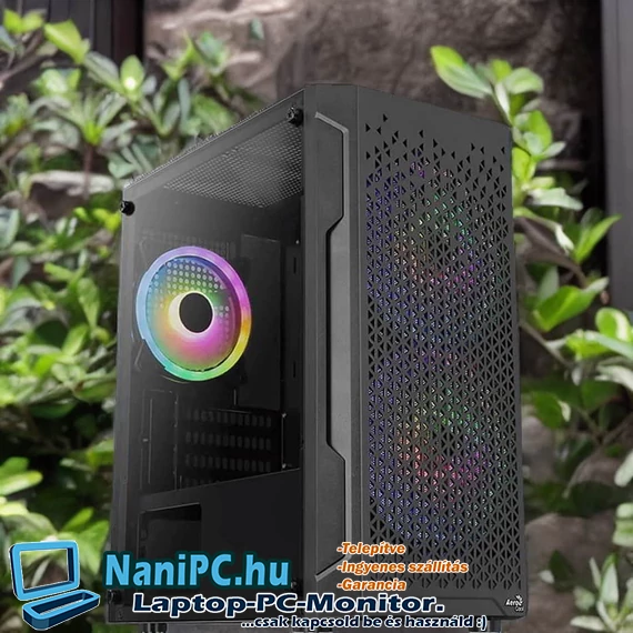 ✅Teljesítmény és stílus RGB Trinity 6500 Új PC i5-6500/16/250SSD / Új PC❗