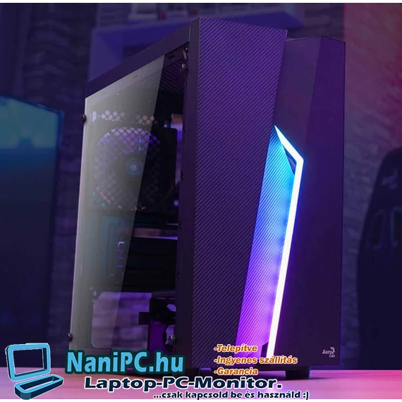 Performer Silver i3-10100F/32/480/RX6400 4GB Gamer PC