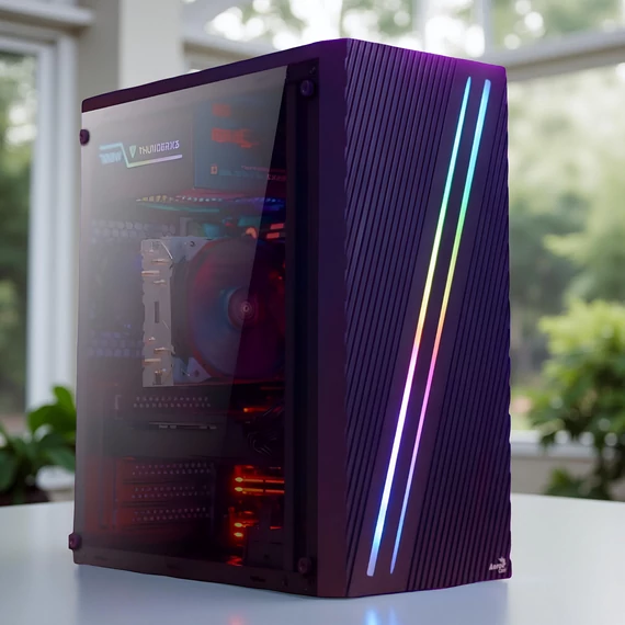 Novice Gold i5-8400/32DDR4/512 SSD/3050 6GB Gamer PC +Windows 11/10 Pro