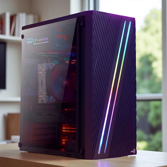 Novice Gold i5-8400/32DDR4/1TB SSD/3050 6GB Gamer PC +Windows 11/10 Pro