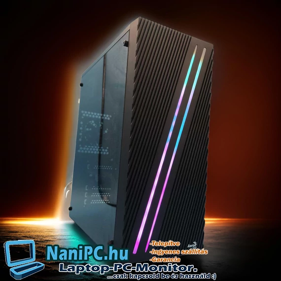 Novice Gold i5-8400/16DDR4/1TB SSD/3050 6GB Gamer PC +Windows 11/10 Pro