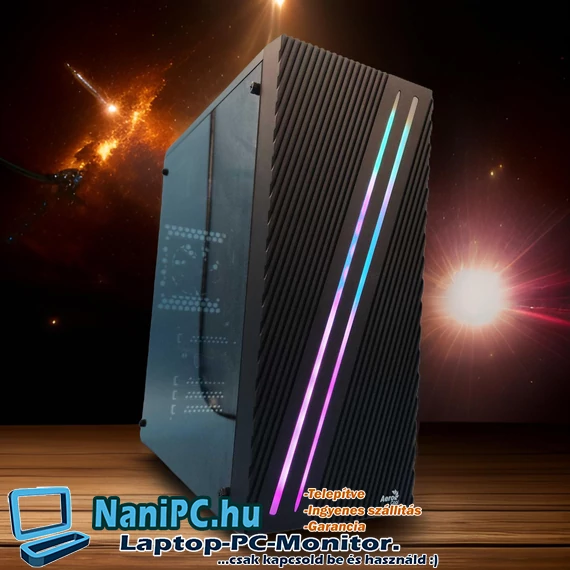 Novice Gold i5-8400/32DDR4/512 SSD/3050 6GB Gamer PC +Windows 11/10 Pro
