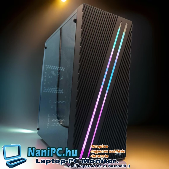 Novice Gold i5-8400/16DDR4/512 SSD/3050 6GB Gamer PC +Windows 11/10 Pro