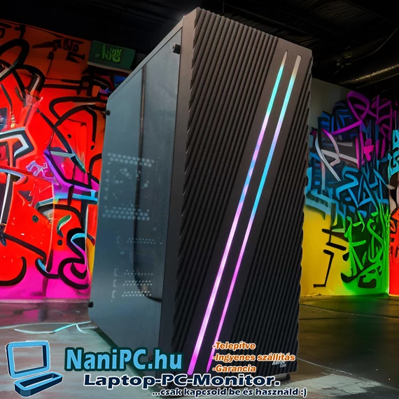 Novice Gold i5-8400/32DDR4/2TB SSD/3050 6GB Gamer PC +Windows 11/10 Pro