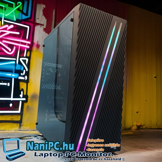 Novice Gold i5-8400/16DDR4/2TB SSD/3050 6GB Gamer PC +Windows 11/10 Pro