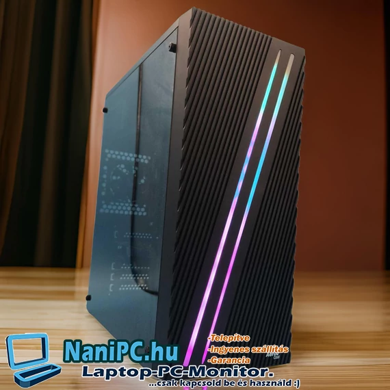 Novice i5-8400/16DDR4/2TB SSD Asztali Számítógép +Windows 11/10 Pro
