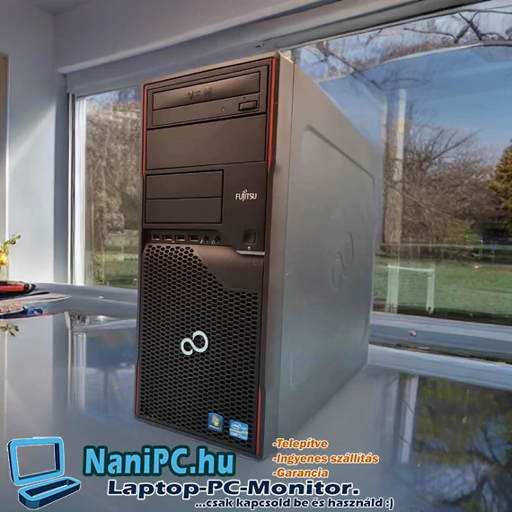 Zöld technológia Fujitsu Esprimo P900 PC i7-2600/16GB/240SSD
