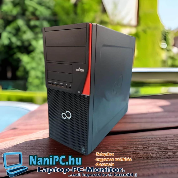 ✅Energiatakarékos❗ Számítógép Fujitsu Esprimo P720 I5-4590/8GB/128SSD / PC