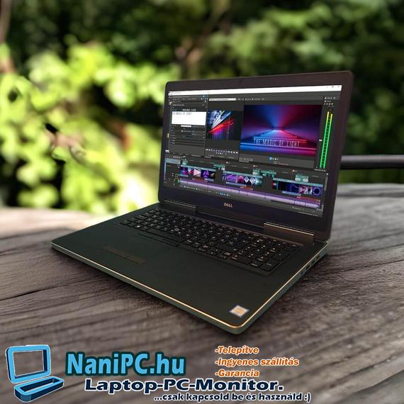 Elsőrangú DELL Precision 7720 i7 Tervező Gamer Laptop