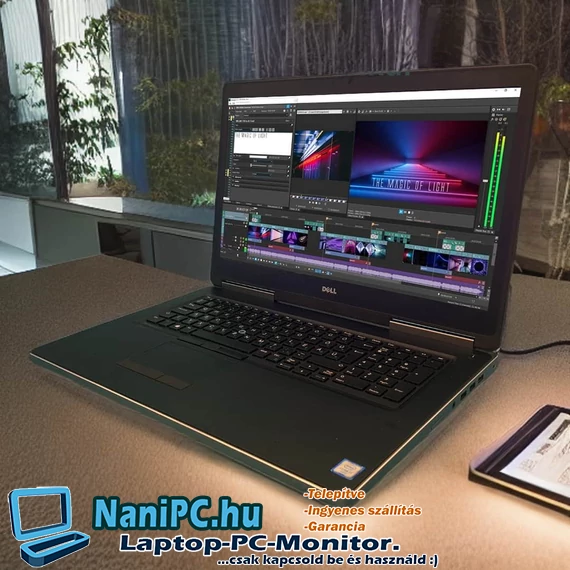 Többé nem kell kompromisszum Tervező/Gamer DELL Precision 7720 i7-6920HQ/32GB/256SSD/P3000 6GB/17,3