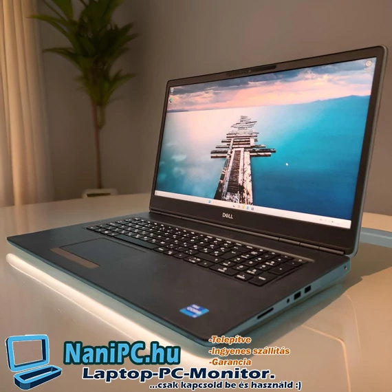 Dell Precision 7760 professzionális workstation laptop RTX A3000 grafikus kártyával