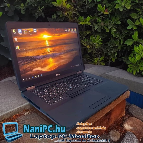 ✅AKCIÓ! +8GB Féláron❗ Megnyerő személyiség DELL E5470 i5-6300u/16GB/256SSD/14,1” Laptop