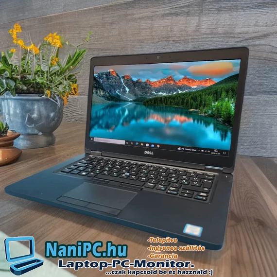 Mindennapi munkához DELL Latitude E5480 i7-6600U/16/512NVME SSD/NVIDIA/FHD Laptop