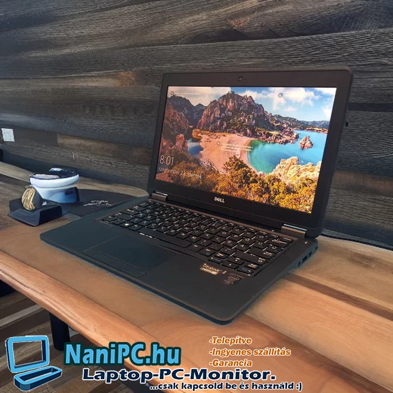Gyönyörű és könnyű DELL E7250 i5-5300u/8GB/128SSD/12,5