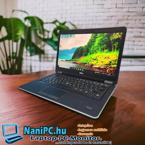 Stílusos könnyű és erős DELL Latitude E7440 i7-4600u/8/240SSD/FHD/14