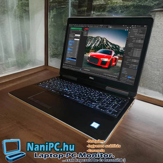 Mindigcsúcs formában DELL Precision 7520 i7-6820HQ/32GB/256