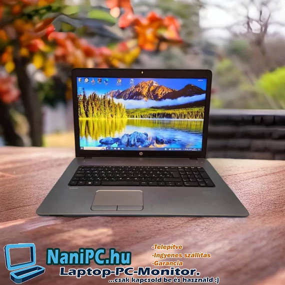Leértékelve Nagyképü óriás HP ProBook 470 G2 i5-4210u/8/240SSD/DVD/RadeonR5/17,3