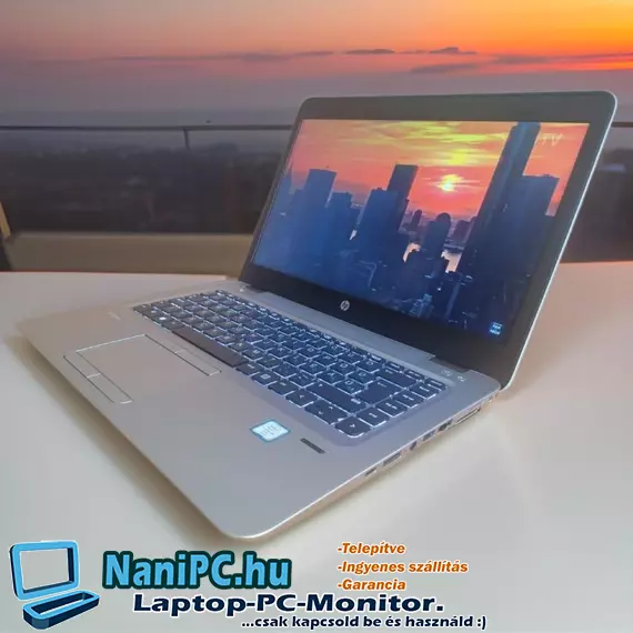 A karcsú útitárs HP EliteBook 840 G3 I5-6300U/8GB DDR4/256SSD/14 - tetőteraszon