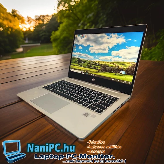HP ProBook 430 G7 13,3&quot; üzleti laptop Intel i5 processzorral, 16GB RAM-mal és SSD-vel, Windows 11 kompatibilis