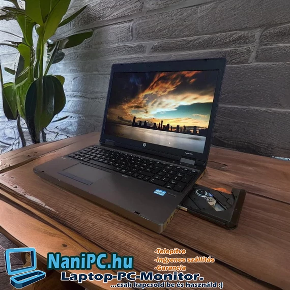✅Strapabíró HP❗ ProBook 6570b i5-3230m/8/240SSD/DVDrw/15,6