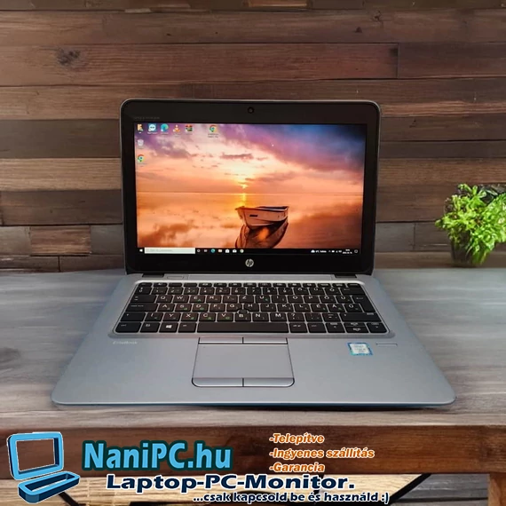 Lenyűgöző és könnyű HP EliteBook 820 G3 i5-6300u/8DDR4/256SSD/12,5”/FHD Laptop