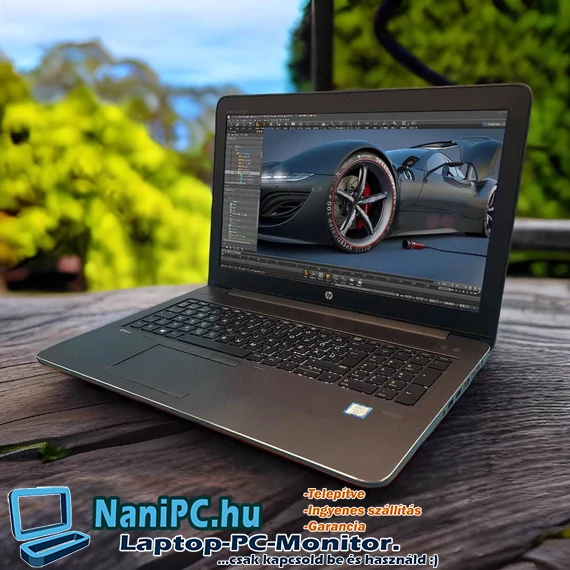Munka a szabadban Hibátlan HP NASA ZBook 15 G3 i7-6820HQ/32DDR4/512GB/15,6