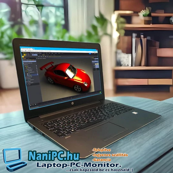 Hibátlan HP NASA ZBook 15 G3 i5-6440HQ/16DDR4/480GB/15,6