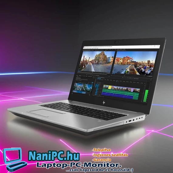 Z-faktor hajtómű HP ZBook 17 G5  i7-8850H/32DDR4/512SSD/Nvidia P4200/17.3 Workstation Laptop